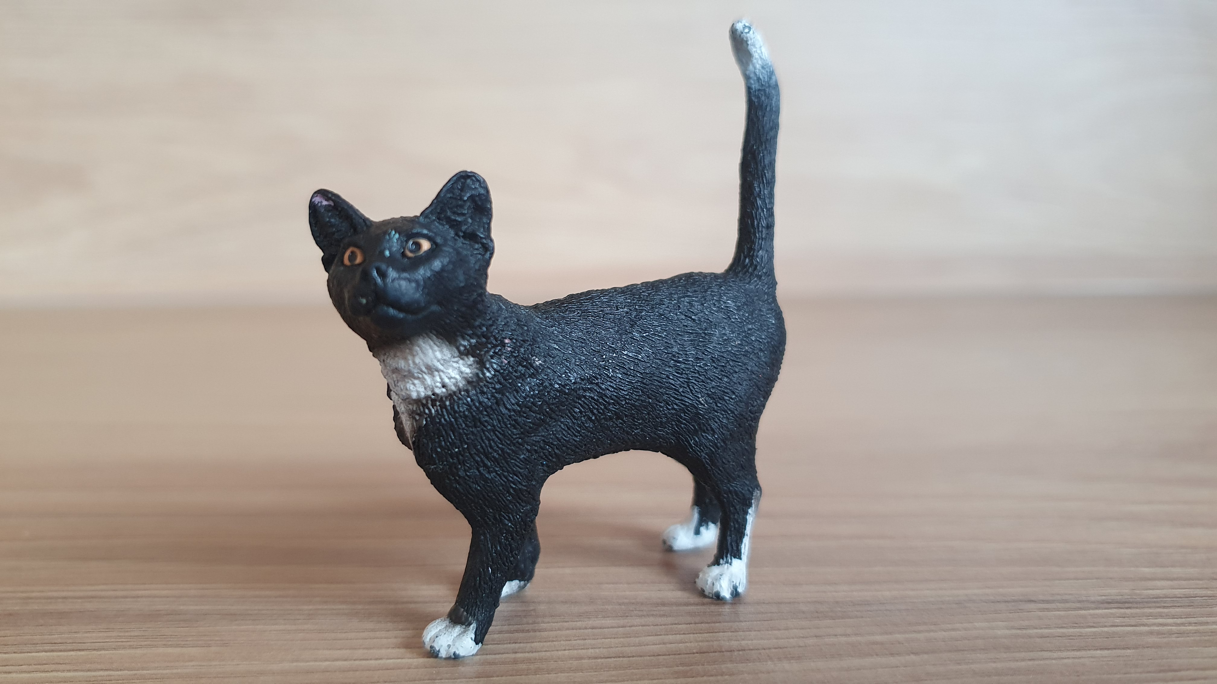 kočka stojící černá 13770, model 2014