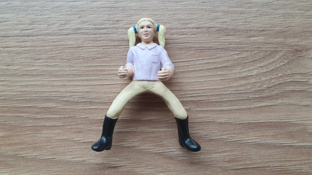 Jezdkyně s dvěma copy