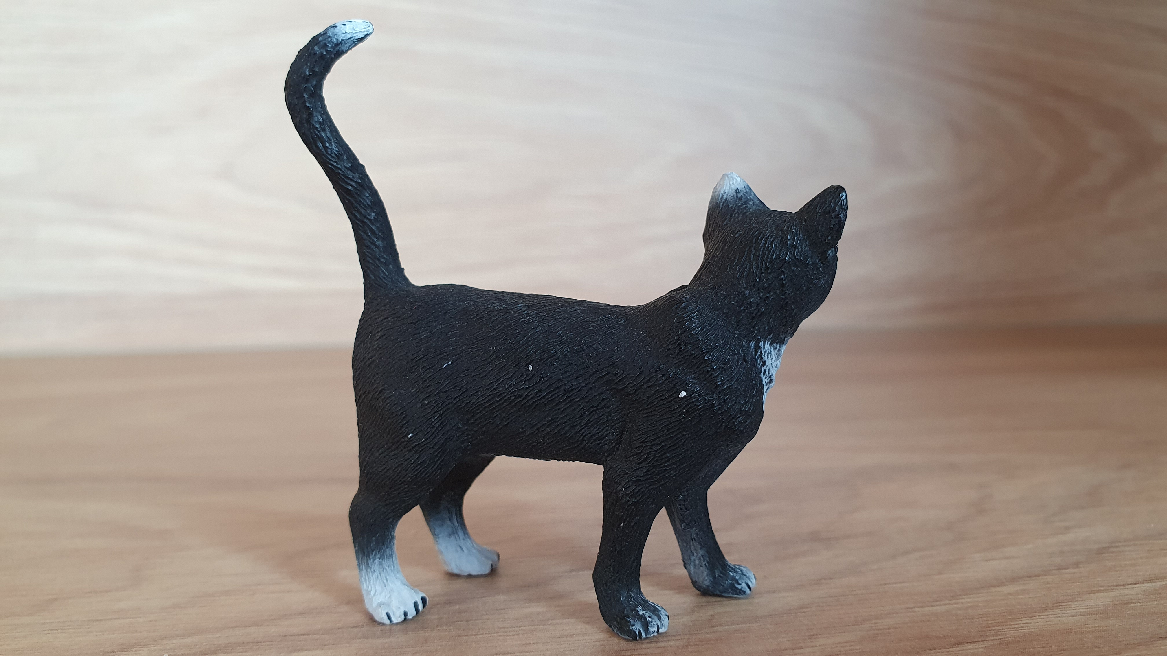 kočka stojící černá 13770, model 2014