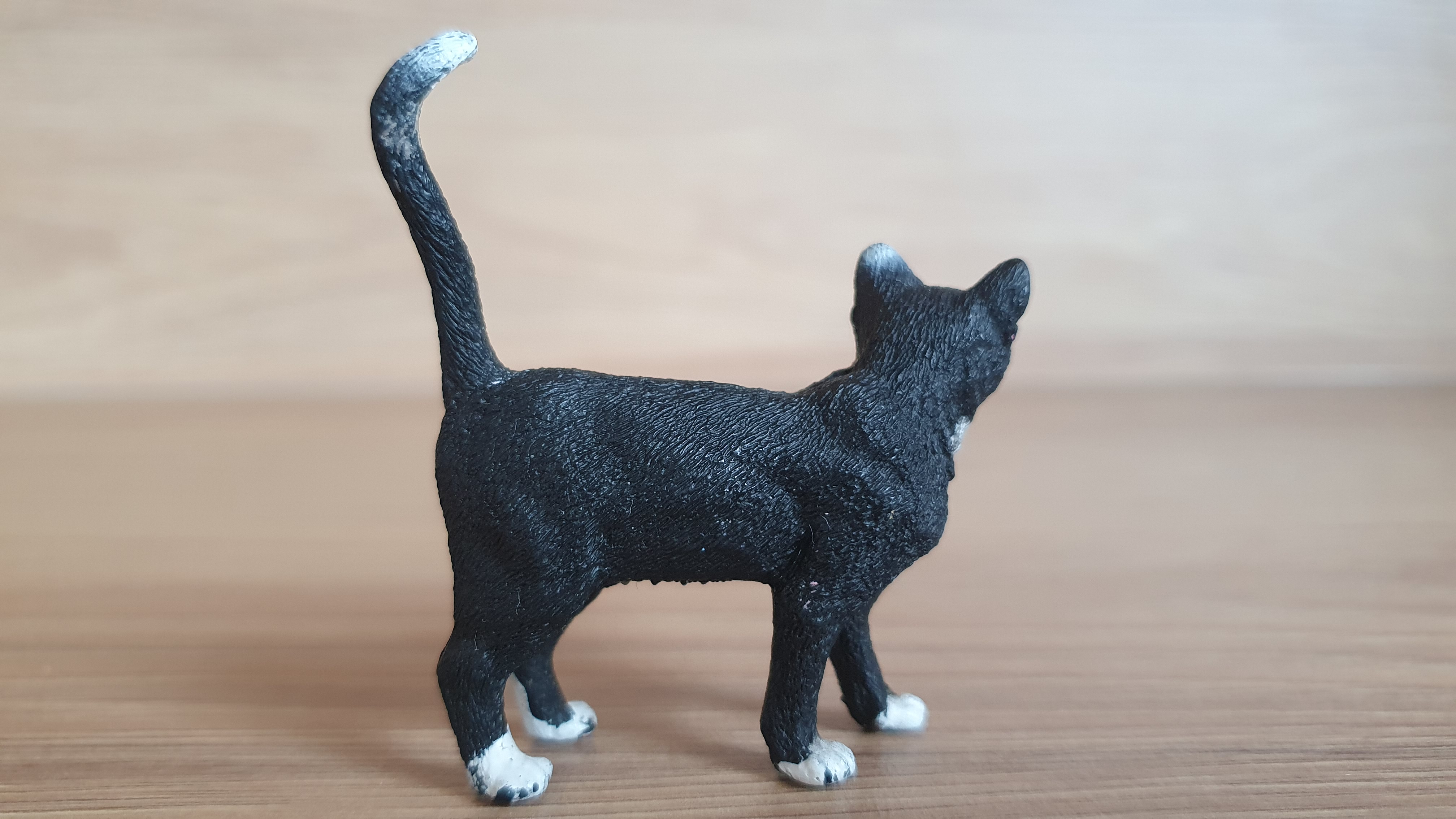 kočka stojící černá 13770, model 2014