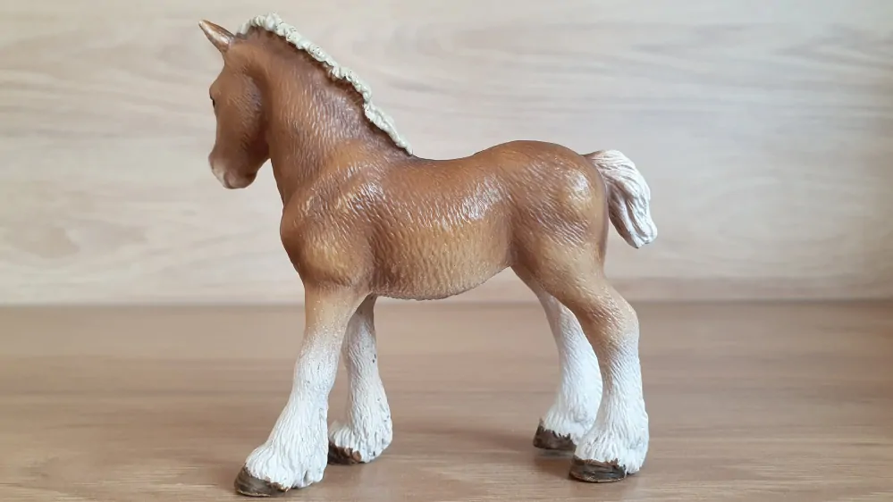 Hříbě Clydesdale 13671, model 2009