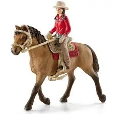 Westernová jezdkyně na koni set 42112, model 2013