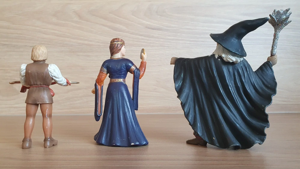 Dvořané, Ritterwelt