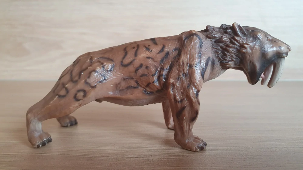 Smilodon Tygr šavlozubý 16520, model 2002