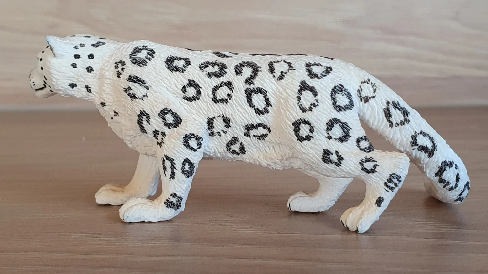 leopard sněžný 14838, model 2019