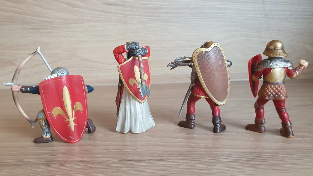 Rytíři červení, Ritterwelt