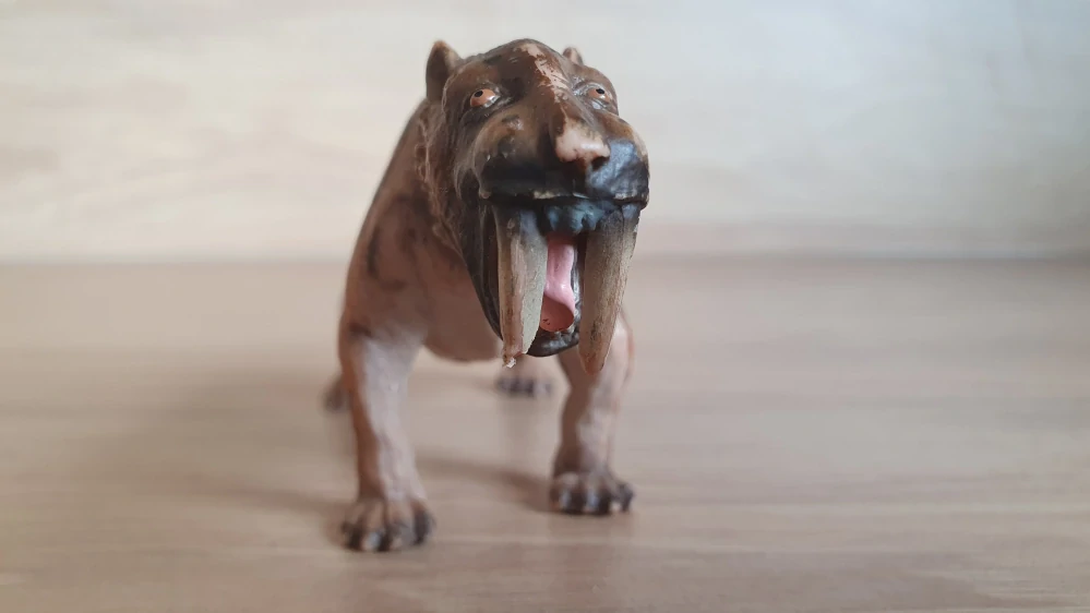 Smilodon, Tygr šavlozubý 16520, model 2002