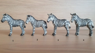 zebra mládě 14146, model 1998