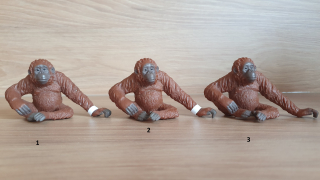 orangutan edice McDonalds, model 2021