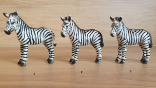 zebra mládě 14146, model 1998