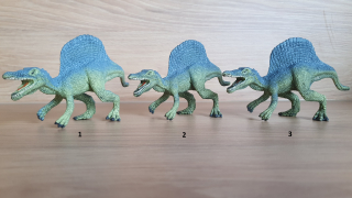 Spinosaurus edice McDonalds No. 3, model 2019