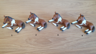 Ležící hříbě edice McDonalds No 3, model 2019